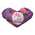 Almofada Coração de Pelúcia - Mãe Amor Eterno - 26x18,5cm - 1 unidade - Rizzo - Imagem 1
