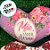 Almofada Coração de Pelúcia - Mãe Amor Eterno - 26x18,5cm - 1 unidade - Rizzo - Imagem 3