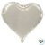 Balão de Festa Metalizado 18"45cm - Coração Prata - 1 unidade - Partiufesta - Rizzo - Imagem 3