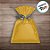 Saco Para Presente Perolado - Ouro - Cromus - Rizzo - Imagem 5