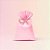 Saco para Presente Perolado - Rosa Pastel - Cromus - Rizzo - Imagem 1