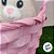 Cesta de Bambu Oval - Rosa - 23cm - 1 unidade - Cromus - Rizzo - Imagem 3