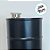 Cantil Inox Barril Preto - 750ml - 1 unidade - Rizzo - Imagem 2