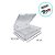 Caixa Acrilica Trasparente Retangular com Tampa Fixa - 14x10,5cm - 1 unidade - Rizzo - Imagem 4