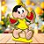 Personagem MDF - Magali - 18,5x14,5cm - 1 unidade - Rizzo - Imagem 1