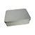 Lata de Metal Retangular - Prata - 12,5x9cm - 4 unidades - Rizzo - Imagem 5