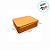 Lata de Metal Retangular - Ouro - 12,5x9cm - 4 unidades - Rizzo - Imagem 4