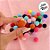 Pompom Multicolor - 20mm - 100 unidades - Rizzo - Imagem 2