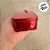 Lata de Metal Quadrada - Vermelho - 6,5cm - 10 unidades - Rizzo - Imagem 3