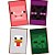 Quadros Decorativos - Minecraft - 21x31cm - 4 unidades - FestColor - Rizzo - Imagem 3