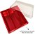Caixa Mini Champanhe e Taça (22,5cm x 19cm x 6,2cm) Vermelho - 5 unidades - ASSK - Rizzo - Imagem 4