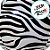 Balão de Festa Microfoil 22'' 55cm - Zebra - 1 unidade - Rizzo - Imagem 2