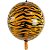 Balão de Festa Microfoil 22'' 55cm - Tigre - 1 unidade - Rizzo - Imagem 4