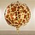 Balão de Festa Microfoil 22'' 55cm - Girafa - 1 unidade - Rizzo - Imagem 1