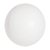 Balão de Festa Metalizado 20'' 50cm - Esphera Branco Redondo - 1 unidade - Cromus - Rizzo - Imagem 1