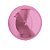 Balão de Festa Metalizado 20'' 50cm - Esphera Pink  Redondo - 1 unidade - Cromus - Rizzo - Imagem 1