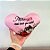 Almofada Coração de Pelúcia - Mãe Amor Mais Lindo que Existe - 28x20cm - 1 unidade - Rizzo - Imagem 3