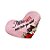 Almofada Coração de Pelúcia - Mãe Amor Mais Lindo que Existe - 28x20cm - 1 unidade - Rizzo - Imagem 5