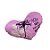 Almofada Coração de Pelúcia - Mãe Amor Mais Lindo que Existe - 28x20cm - 1 unidade - Rizzo - Imagem 5