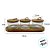 Petisqueira de Vidro com Base e Tampa de Madeira - 120ml - 26x10,2x7cm  - 1 unidade - Rizzo - Imagem 3