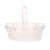 Cesta Decorativa de Vidro Oval - 13cm - 1 unidade - Cromus - Rizzo - Imagem 1