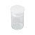 Frasco Acrílico Cristal com Tampa J7 - 7ml - 4x2cm - 500 unidades - Rizzo - Imagem 1