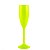 Taça Champanhe Acrílico Amarelo Neon - 01 Unidade - Rizzo Festas - Imagem 1