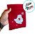 Saco de Natal - Noel Vermelho, Branco - 14x18cm - 1 unidade - Cromus - Rizzo - Imagem 3