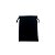 Saquinho de Veludo Premium - Preto - 7x9cm  - 10 unidades - Rizzo - Imagem 1