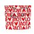 Sacola Metalizada com Zip - 46x43x5cm - Love On Top - 1 unidade - Cromus - Rizzo - Imagem 1