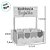 Enfeite MDF - Caixa "Barraca do Beijinho" - 12,7x7,8cm - 1 unidade - Rizzo - Imagem 2