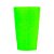 Copo de Acrílico Durável 300ml  - Verde Neon - 1 unidade - Rizzo - Imagem 1