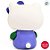 Boneca Frutinhas Hello Kitty de Vinil - Uva - 11cm - 1 unidade - Rizzo - Imagem 4