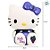 Boneca Frutinhas Hello Kitty de Vinil - Uva - 11cm - 1 unidade - Rizzo - Imagem 6
