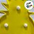 Luminária LED Abacaxi - Amarelo - 24,5x12,5cm - 1 unidade - Rizzo - Imagem 2