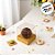 Caixa Mini Bolo PP (4cm x 4cm x 4cm) Ouro 10 unidades Assk Rizzo Confeitaria - Imagem 3