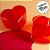 Caixa Acrílica para Cake Box Coração - Vermelha - 750ml - 1 unidade - Bluestar - Rizzo - Imagem 5