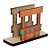Porta Guardanapo MDF - Barraca Junina - 7,5x10cm - 1 unidade - Rizzo - Imagem 1