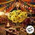 Balão de Festa decorado São João Amarelo 9'' polegadas - 25 unidades - Festcolor - Rizzo - Imagem 1