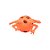 Brinquedo Cute Frog - Laranja - 1 unidade - Rizzo - Imagem 1