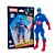 Mini Brinquedo Boneco Capitão América - 9,5cm - 1 unidade - Rizzo - Imagem 1