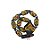 Brinquedo Cobra Naja Articulada - Preto - 1 unidade - Rizzo - Imagem 1