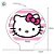 Vela Plana - Hello Kitty - 1 unidade - Festcolor - Rizzo - Imagem 3