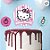 Topo de Bolo - Hello Kitty - 1 unidade - Festcolor - Rizzo - Imagem 1