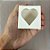 Caixa Para Doce Com Visor De Coração - 5,5x5x3cm - Branca - 10 unidades - Assk - Rizzo - Imagem 3