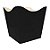 Cachepot de Papel - Preto - 9x9 - 10 unidades - NC TOYS - Rizzo - Imagem 1