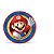Prato de Papel Festa Super Mario - 08 unidades - Cromus - Rizzo - Imagem 1