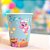 Copo de Papel Festa Baby Shark 240ml - 8 unidades - Cromus - Rizzo Festas - Imagem 3