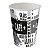 Copo de Papel 200ml Preto e Branco - 25 unidades - Food Service Festcolor - Rizzo Embalagens - Imagem 1
