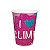 Copo de Papel Festa Slime 240ml - 8 unidades - Cromus - Rizzo Festas - Imagem 1